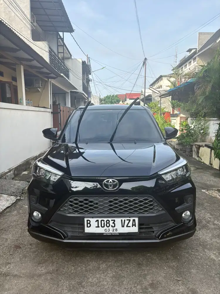 Toyota Raize G 1.2 AT 2023 Bensin Hitam