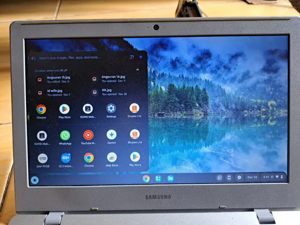samsung laptop android
