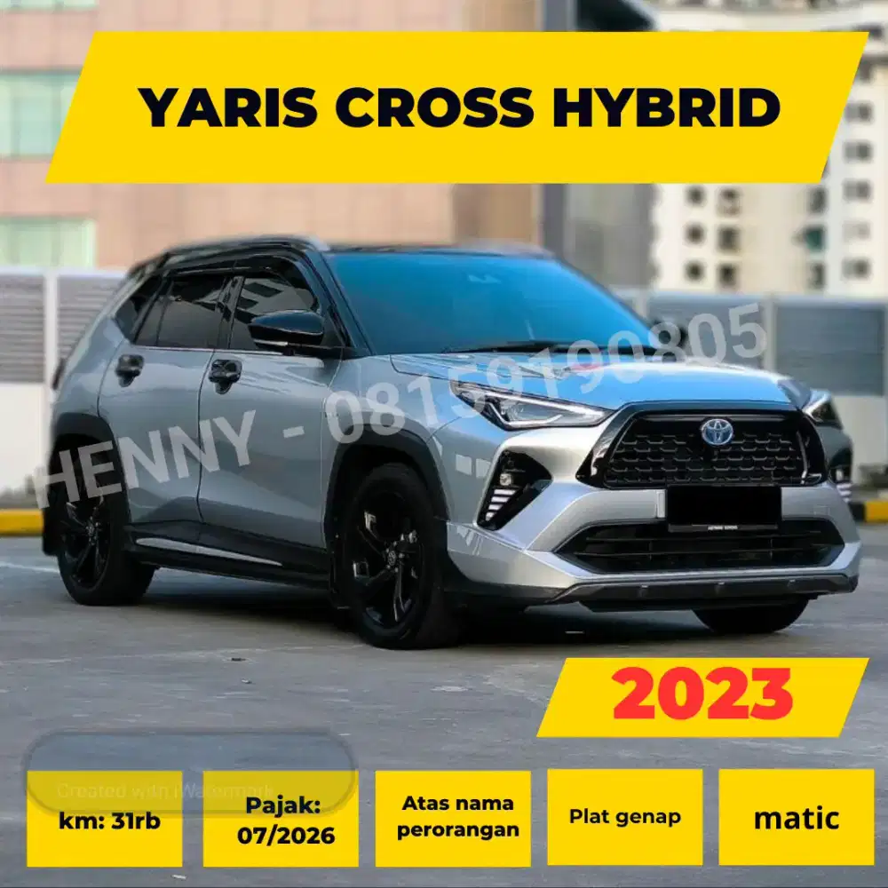 Toyota Yaris Cross HV TSS Hybrid matic tahun 2023