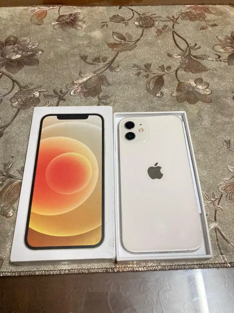 iphone 12 white beacukai 128gb
