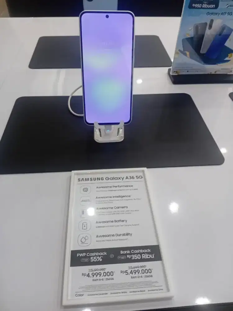 Samsung Galaxy A36 5G BERGARANSI 1 TAHUN FREE BUDS CORE