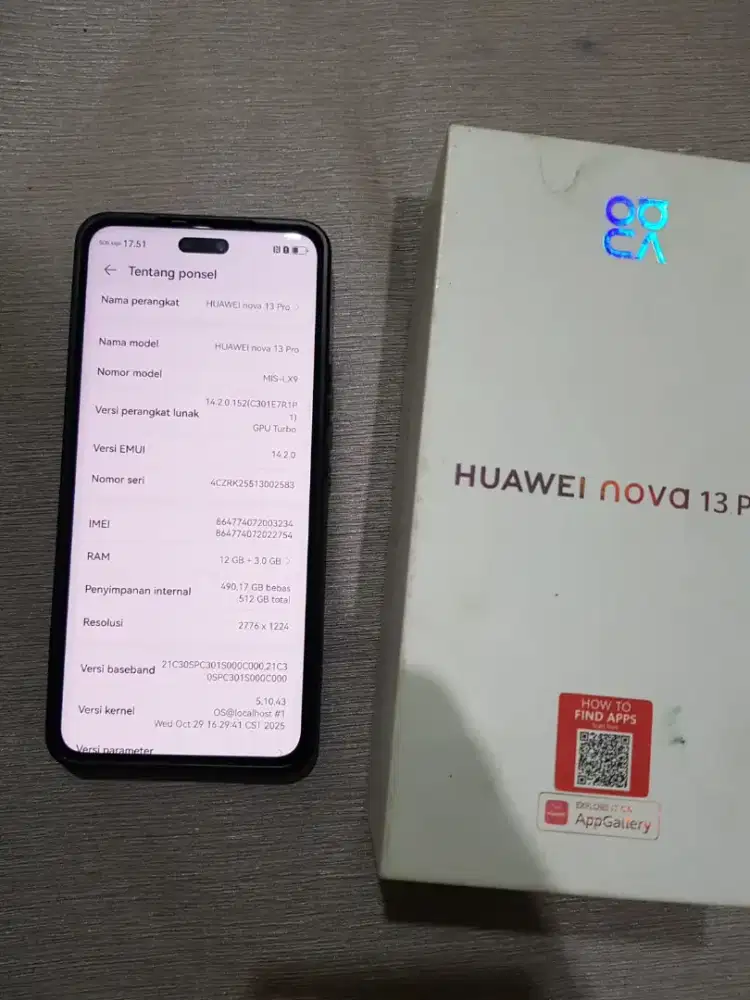Huawei nova 13 pro 12/512