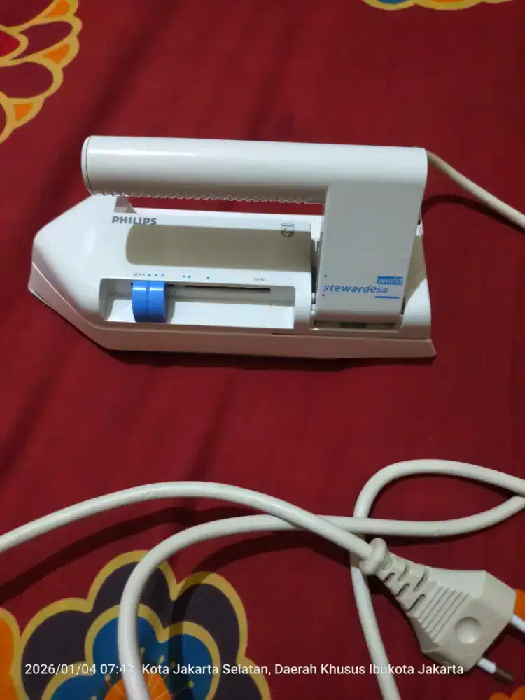 Setrika philips travel made in singapore