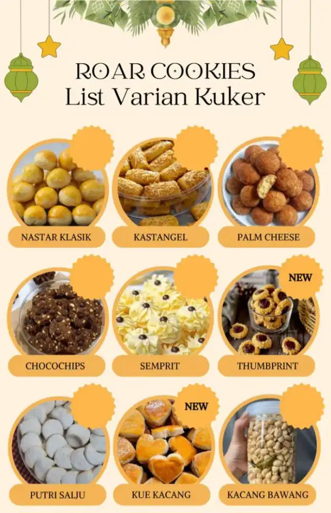 Jual Kue Kering mulai dari harga 30.000 Enak banget