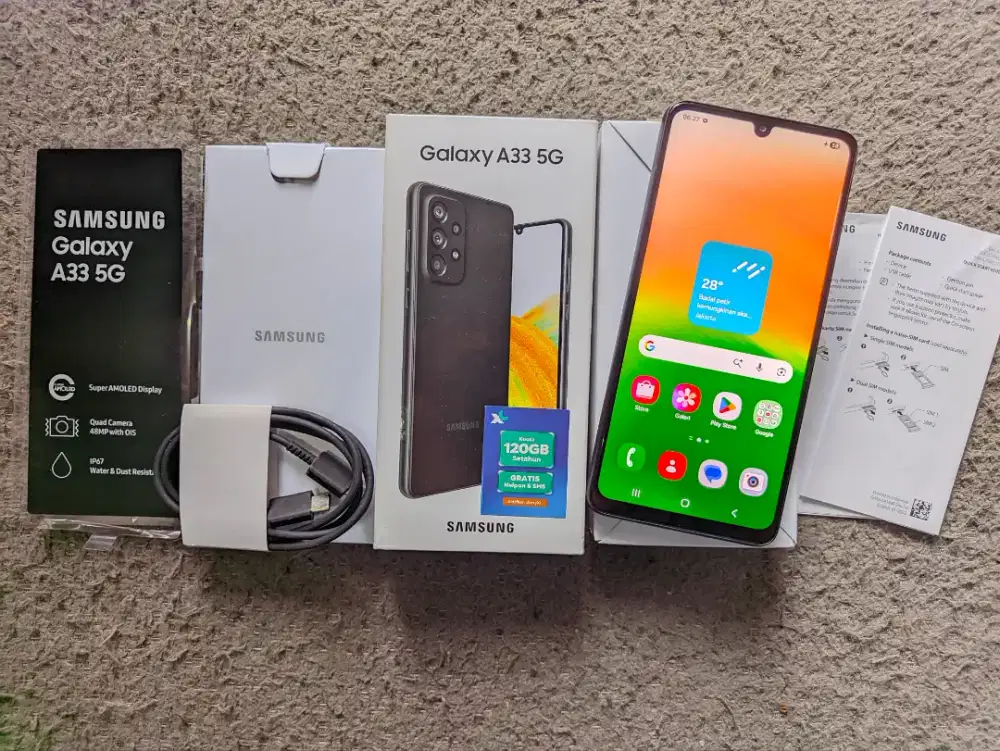 Samsung A33 5G Mulus 8/128gb