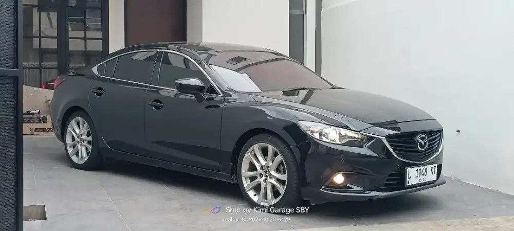 Mazda 6 Sedan Skyaktiv asli plat L surabaya Hitam