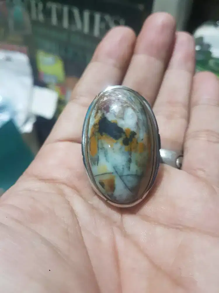 batu akik pancawarna darson