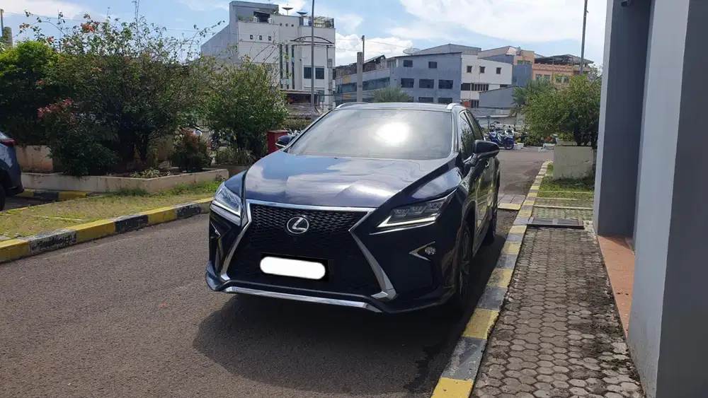 Km54rb lexus rx200 f sport 2017 biru
