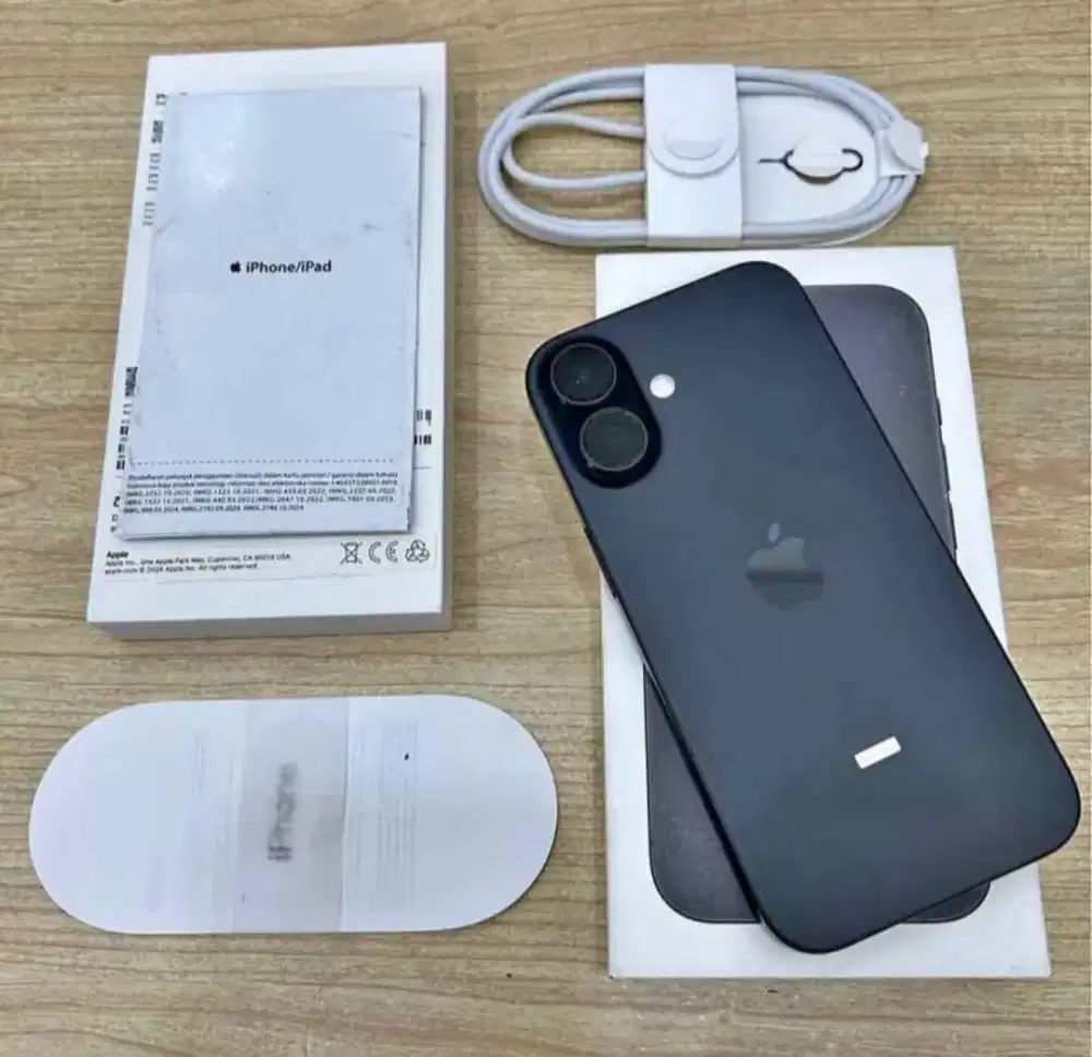iphone 16 Basic 128gb ibox bh 100 cc 114 mulus no minus