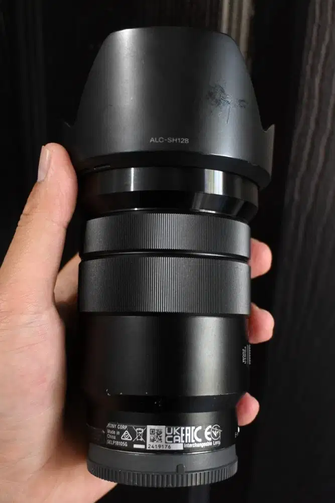 Lensa Sony 18-105mm f4 G OSS Fullset Box