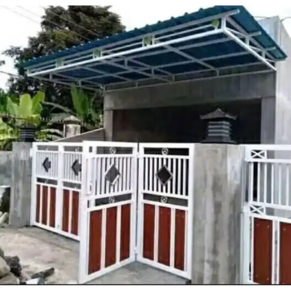 Pagar besi tralis minimalis ewnb