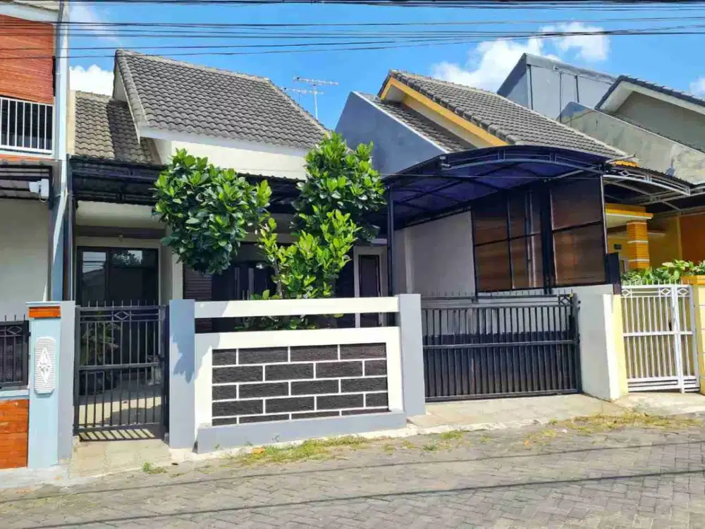 Rumah Murah Siap Huni di Perumahan Bantaran Cengger Ayam Soekarno Hatta Malang