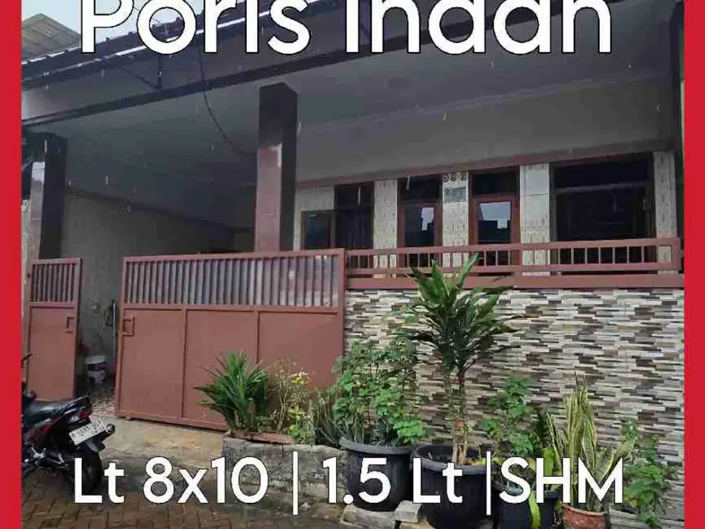 Wilson Rumah hadap timur uk 8x10 di poris indah