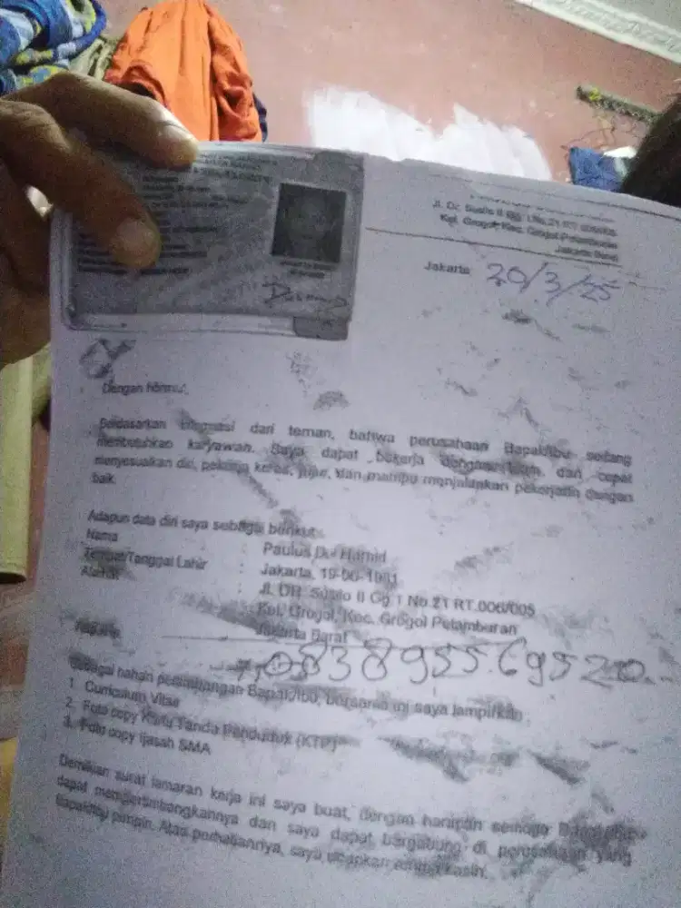 Mencari kerjaan dihotel restoran dan cleaning service siap kerja