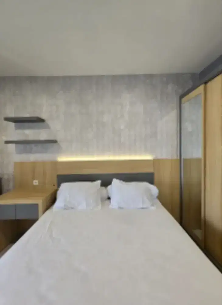 Dekat ITS - Studio‼️Jual Apartemen Educity,Pakuwon City,Furnish Baru