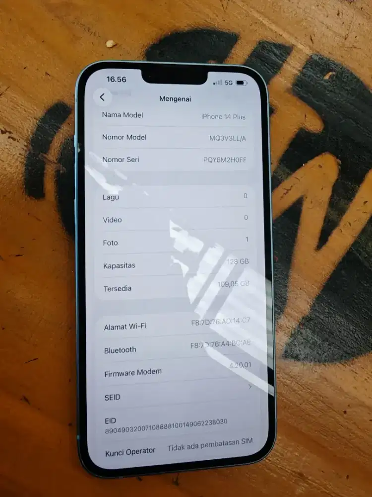 Iphone 14 Plus 128Gb Ex Inter All GSM bisa Tukar tambah