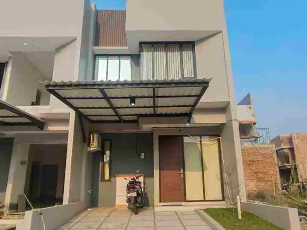 Rumah Townhouse Cluster Modern Di Cipayung Jakarta Timur