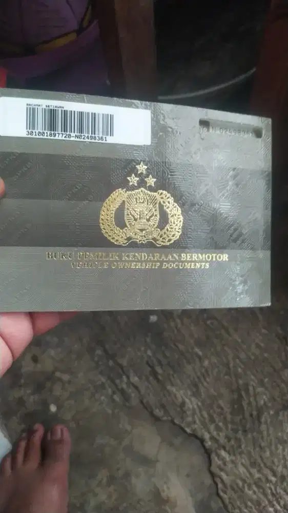 BPKB MTR cb 150r bandung kota