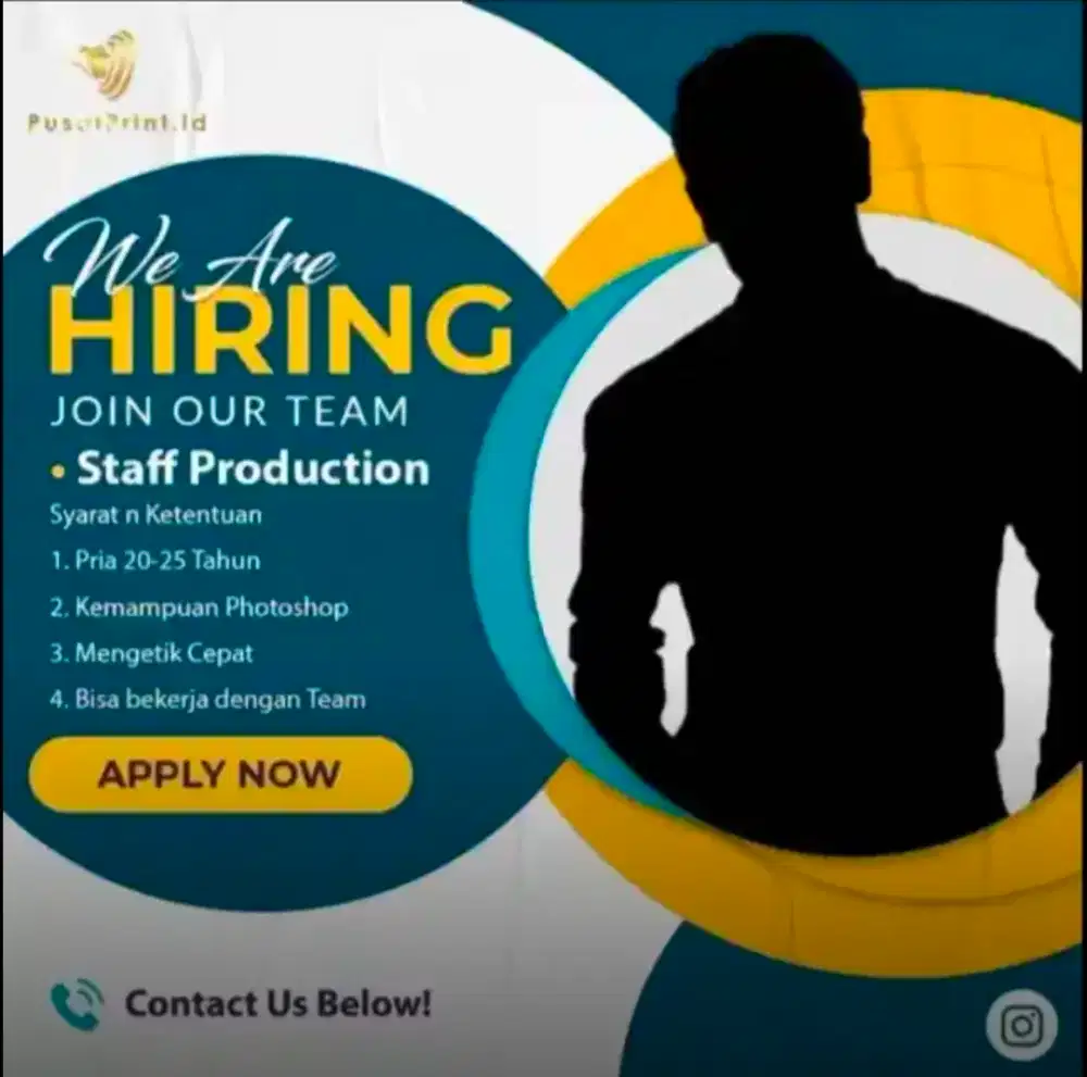 LOWONGAN KERJA DESAIN GRAFIS UV PRINT