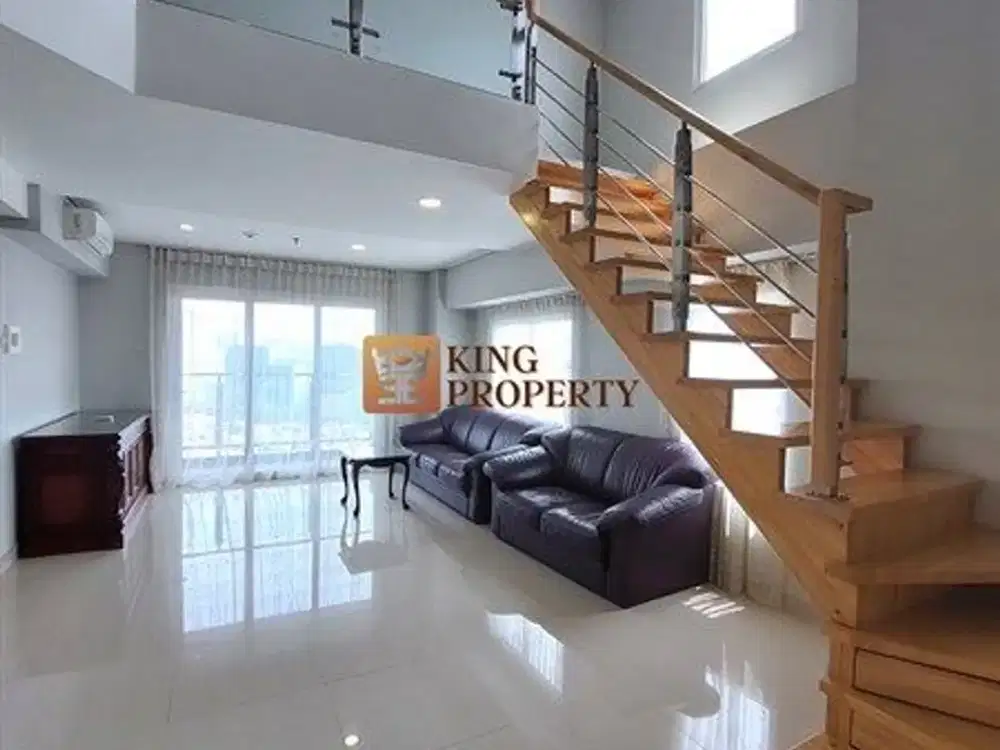 Type The Loft! Disewakan 3br+ Apartemen Maqna Residence Semi furnished siap huni fasilitas lengkap