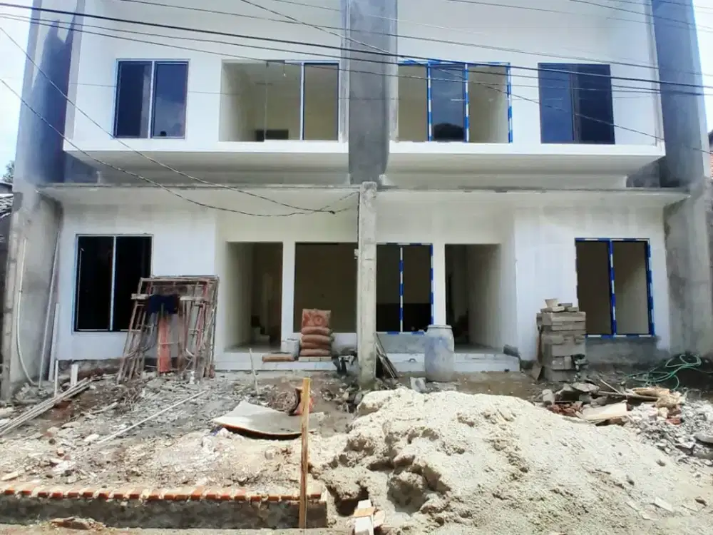 rumah baru 2 lantai dalam perumahan lokasi di jatisampurna bekasi