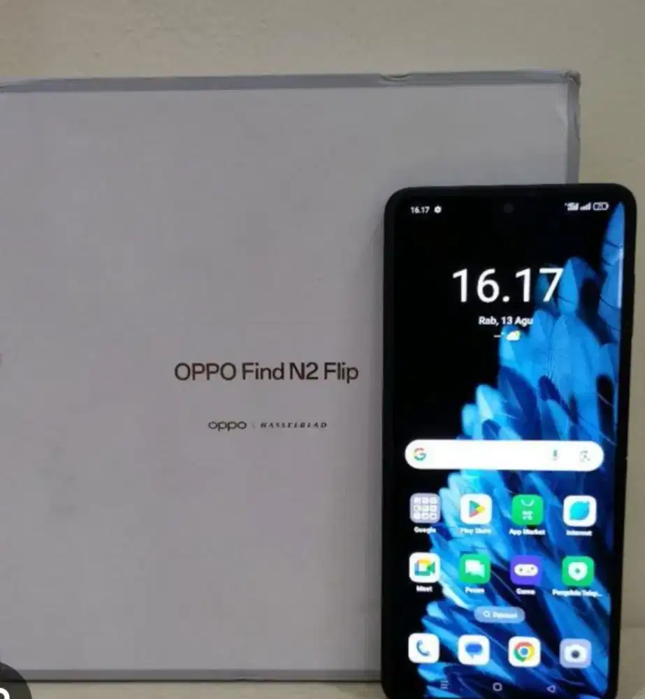 Murah hp Oppo find N2 Flip 5G 12/256 normal, bs TT