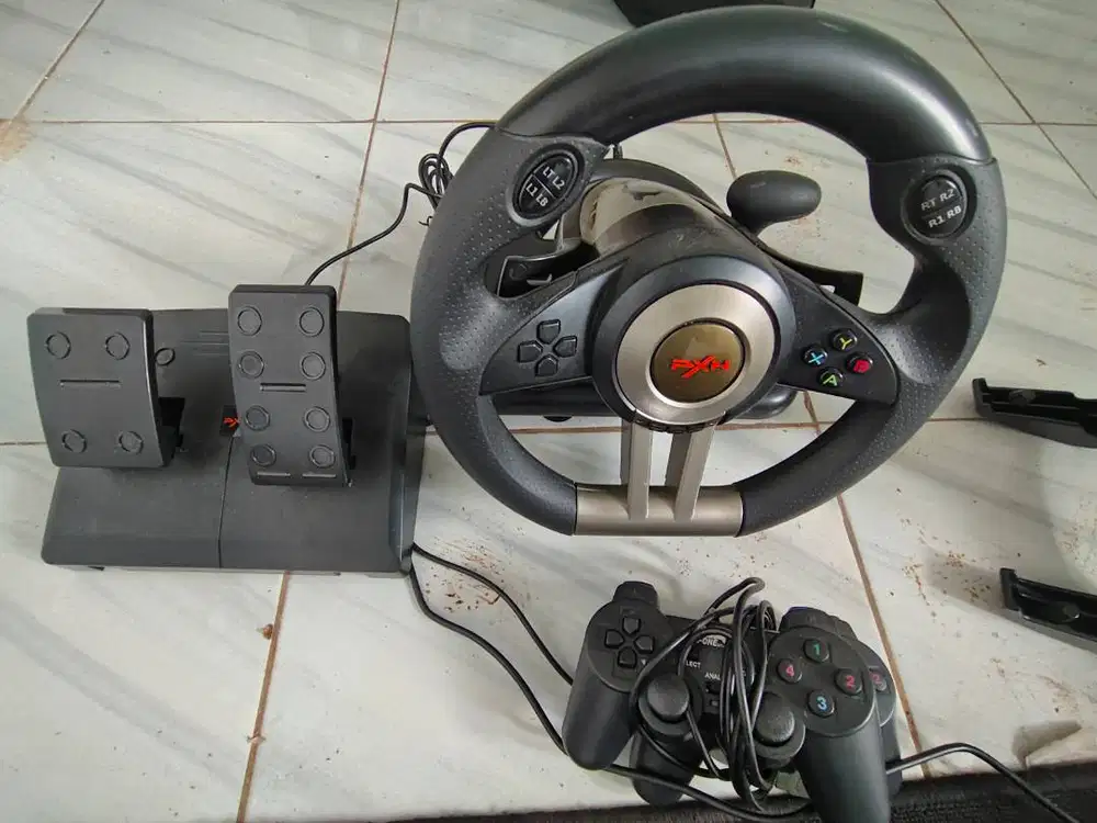 PXN V3 Pro Steering Wheel Racing Setir For Ps3 Ps4 dan Pc