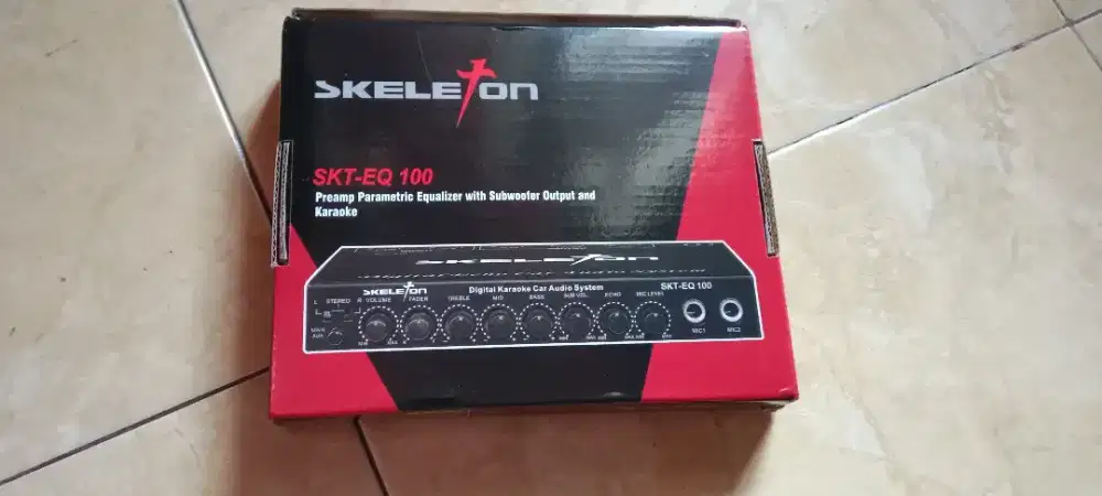 Audio mobil parametrik/ampli utk karaoke