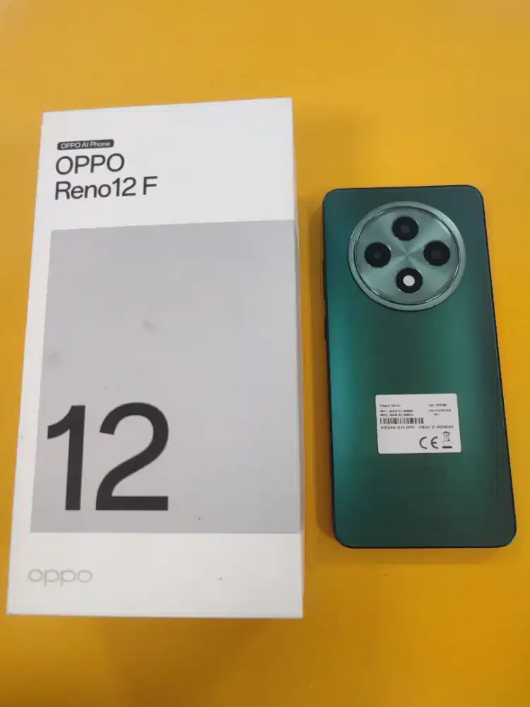 Oppo Reno 12f 4G 8/256gb Second Siap Pakai Bisa TT