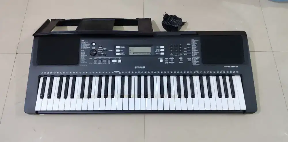 Yamaha PSR E-363 bekas normal mulus