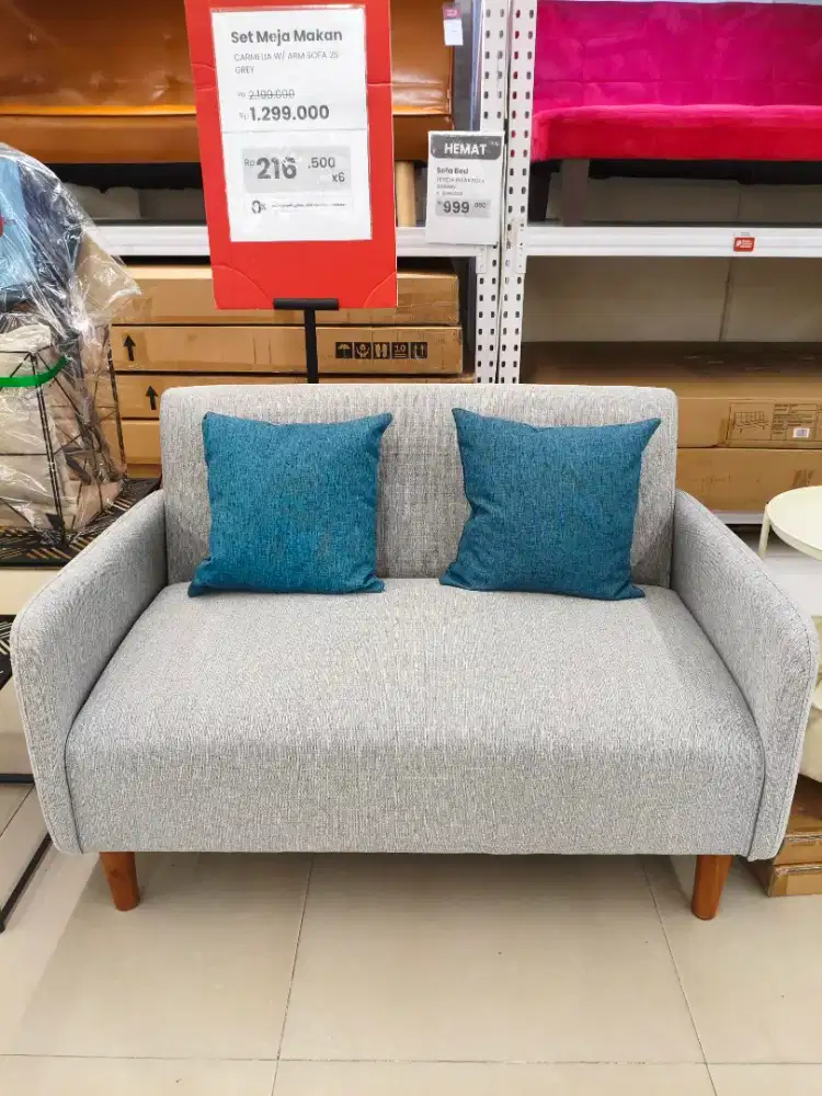 Sofa 2 Seater Minimalis Modern – Nyaman & Hemat Ruang