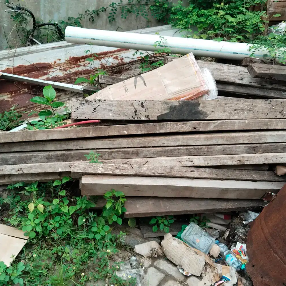 jual kayu  bekas bangunan