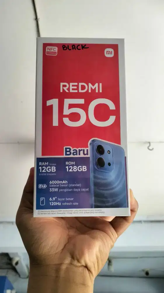 Xiaomi redmi 15c (6/128) new spesial promo