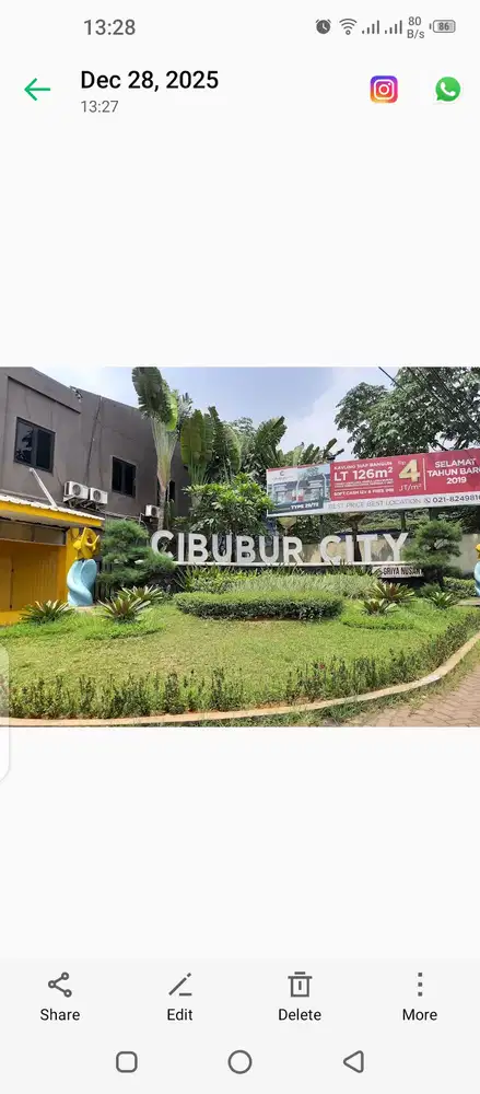Disewakan rumah, di Jl transyogi, cibubur