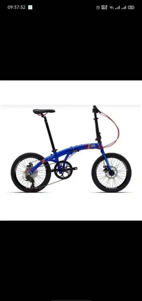 Sepeda Lipat Wimcycle Folding Pocket Rocket 20