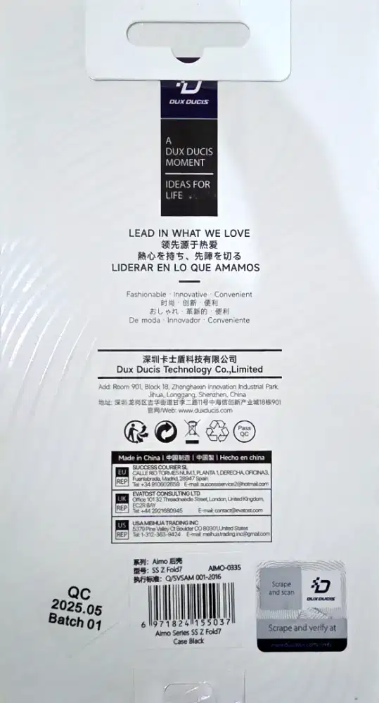 CASE DUX DUCIS SAMSUNG FOLD 7