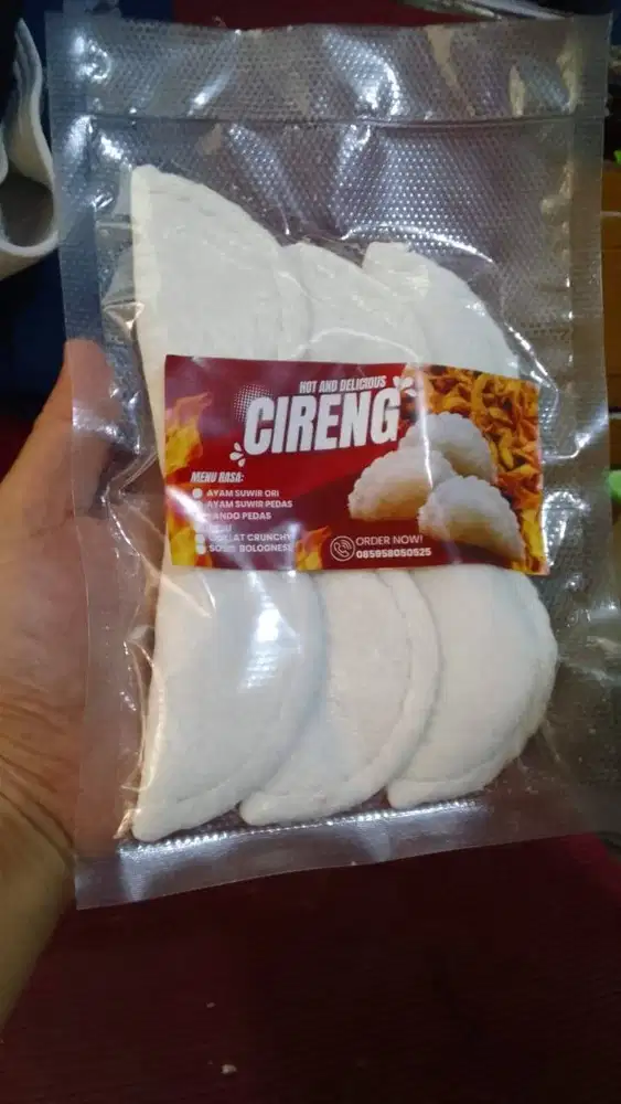 PELUANG USAHA - RESELLER CIRENG ISI ANEKA RASA (Pkt 10 Bks/ 50 pcs)