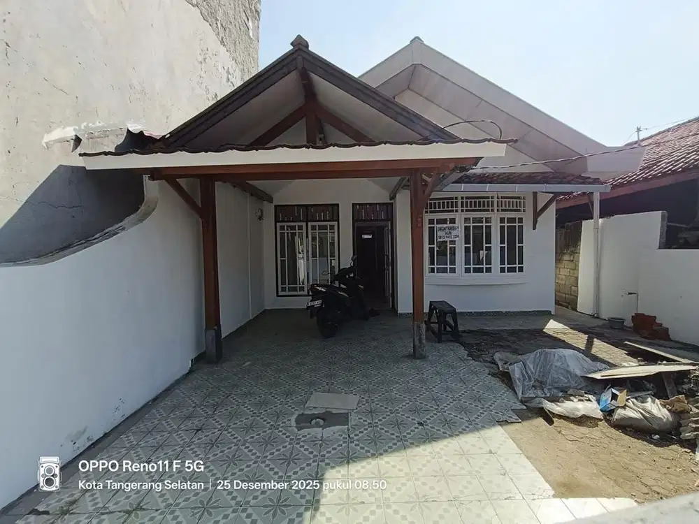 Disewakan rumah, baru renov, 200meter, Pondok Pucung