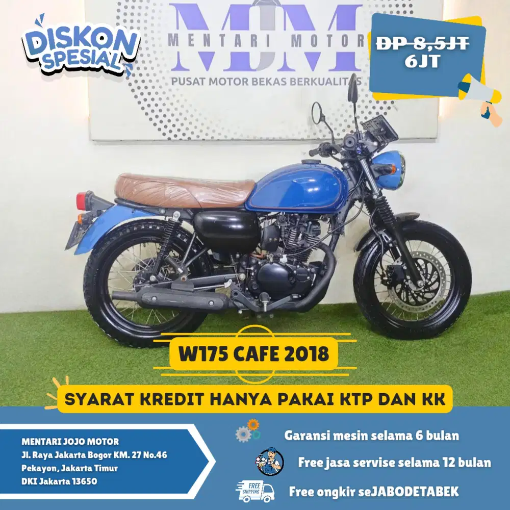 W175 CAFE 2018 MOKAS CLASSIC MENTARI JOJO MOTOR