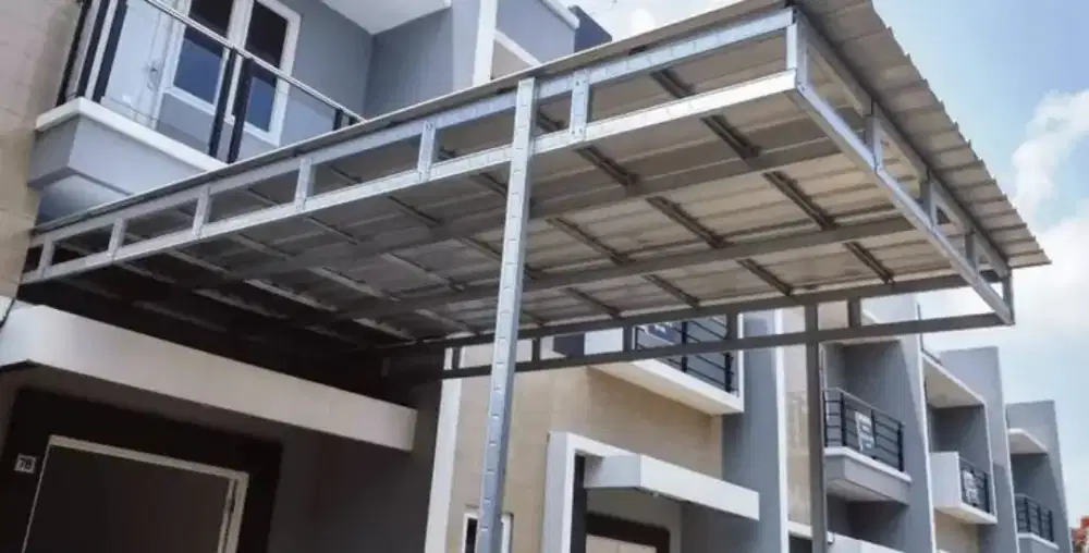 kanopi alderon singgle layer anti karat