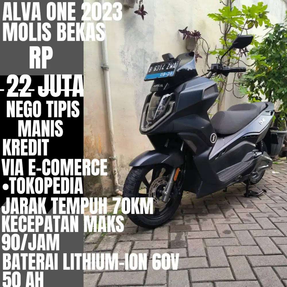 MOLIS ALVA ONE THN 2023 SECOND LIKE NEW