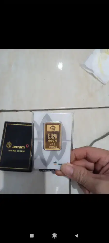 Logam Mulia Antam 25 Gram