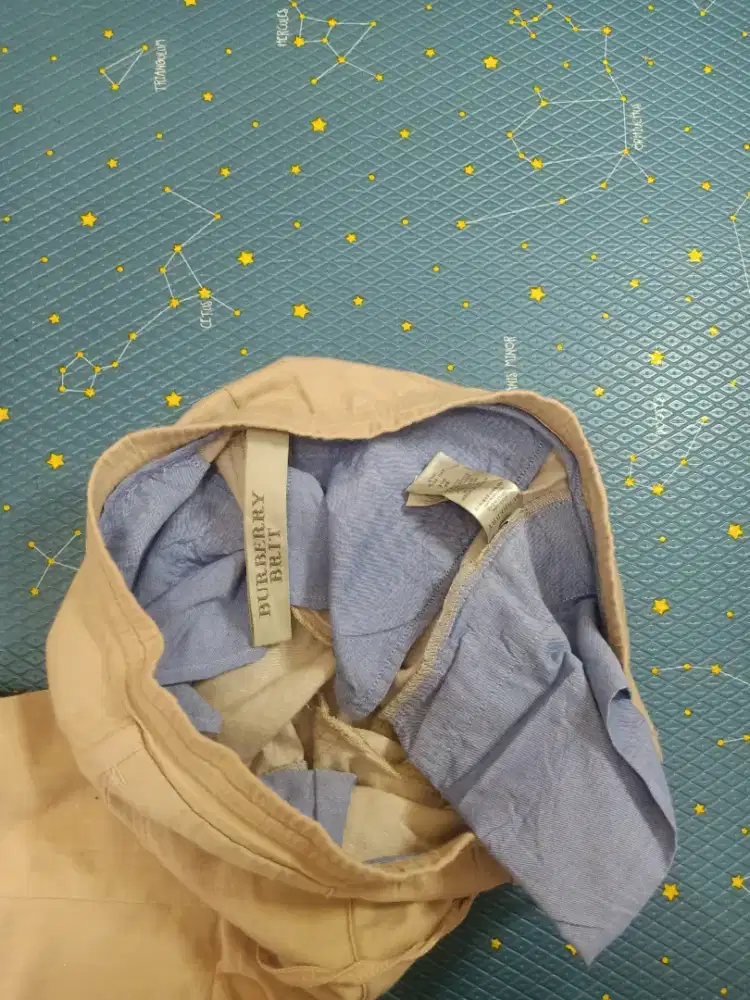 relaxpants burberry coklat sz36-37