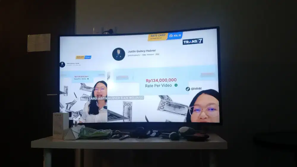 LED TV SAMSUNG 48 UA48JU6600 - HITAM