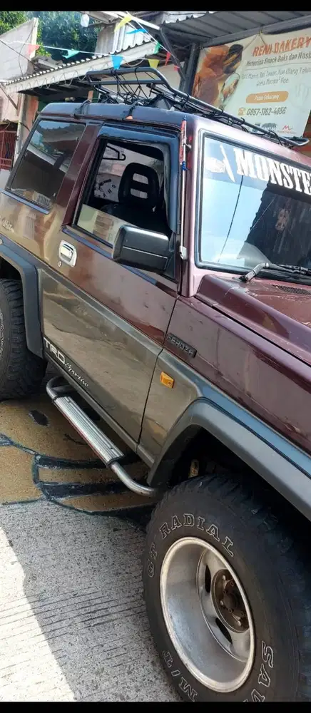 Daihatsu Feroza gagah siap jelajah,mesin sehat tangguh dan terawat