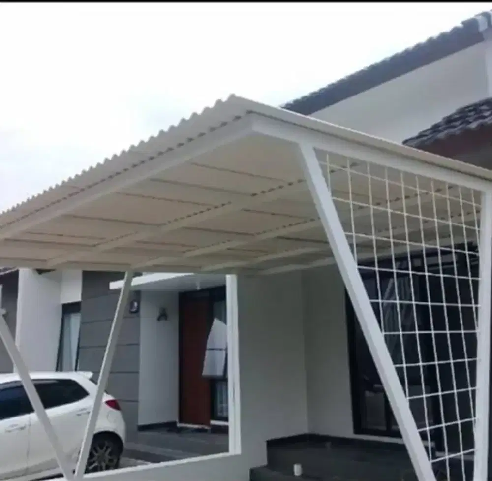 Kanopi alderon minimalis