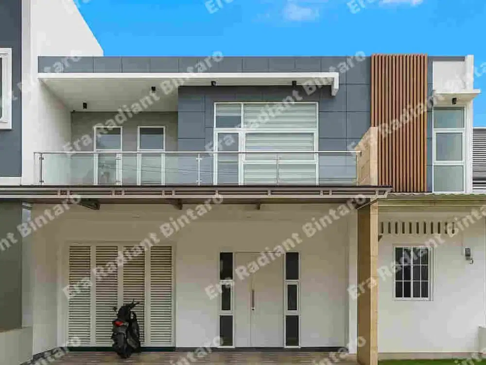 Rumah Siap Huni Design Modern di Serpong Green Park Serua Ciputat