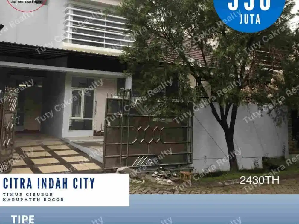 Dijual Rumah Siap Huni, Tanah Luas Di Lingkungan Asri Bebas Banjir