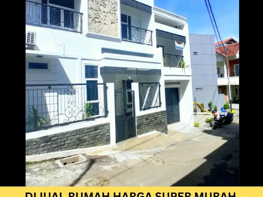 rumah siap huni akses jalan 2 mobil lokasi di jalan sadar ciganjur