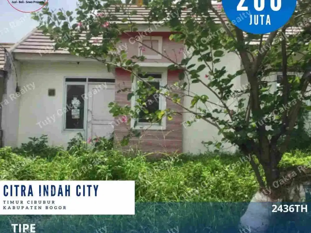 Dijual Rumah View Perbukitan Lokasi Bebas Banjir